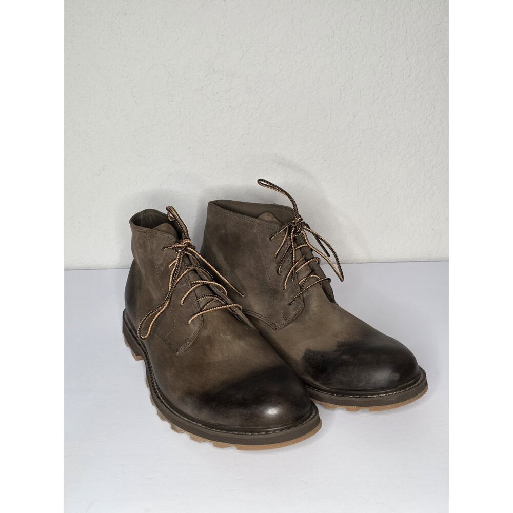 Sorel Men's Madson Chukka Waterproof Boots Dark Brown | Size 14 EUC